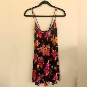 Roxy summer fling mini dress, beachy small